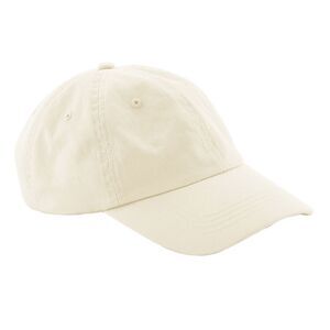 Beechfield 6 Panel Low Profile Cap / Beige